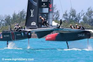2017 America's Cup Finals - Opening day photo copyright Ingrid Abery http://www.ingridabery.com taken at  and featuring the  class