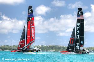 2017 America's Cup Finals - Opening day photo copyright Ingrid Abery http://www.ingridabery.com taken at  and featuring the  class