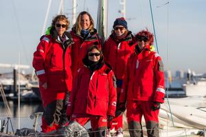 Imaginer Townsville crew - Australian Women’s Keelboat Regatta photo copyright  Bruno Cocozza taken at  and featuring the  class