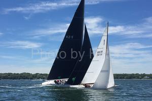 12mR Laura, KZ-5 and 6mR Lucie US-55 each won their division in Friday’s Around the Island Race. photo copyright James Hilton taken at  and featuring the  class