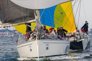 Mrs Overnewton and Javelin - Australian Women’s Keelboat Regatta photo copyright  Bruno Cocozza taken at  and featuring the  class