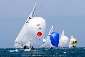 Race 4 winner SUI 311 - Sophie 3 - Day 3 - Dragon World Championship 2017 photo copyright  Neuza Aires Pereira taken at  and featuring the  class