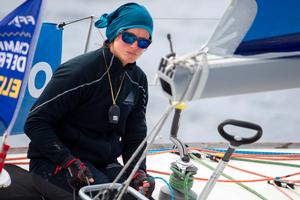Justine Mettraux (Teamwork) - La Solitaire URGO Le Figaro photo copyright Alexis Courcoux taken at  and featuring the  class