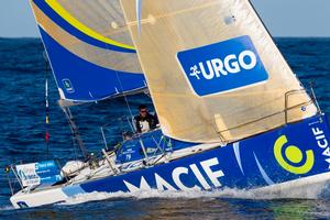 Martin Le Pape (Skipper Macif 2017) - La Solitaire URGO Le Figaro photo copyright Alexis Courcoux taken at  and featuring the  class