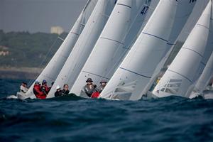 Day 2 – Dragon World Championships Cascais photo copyright  Max Ranchi Photography http://www.maxranchi.com taken at  and featuring the  class