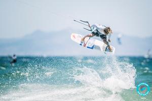 Day 3 – Airton, always starts his heats with a bang – GKA Kitesurf World Tour Tarifa photo copyright  Ydwer van der Heide taken at  and featuring the  class