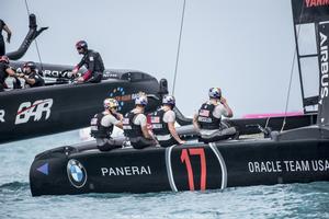 Louis Vuitton America's Cup Qualifiers photo copyright Sam Greenfield/Oracle Team USA http://www.oracleteamusa.com taken at  and featuring the  class