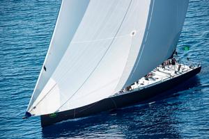 Carlo Puri Negri's Farr 70 Atalanta II during the Giraglia Rolex Cup offshore race photo copyright  Rolex/ Kurt Arrigo http://www.regattanews.com taken at  and featuring the  class