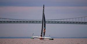 Thomas Colville – Sodebo Ultim  – The  Bridge Centennial Transat photo copyright  Thierry Martinez / The Bridge taken at  and featuring the  class