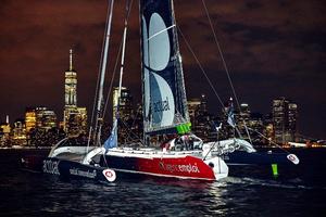 Actual - Finish in New York – The Bridge Centennial Transat photo copyright  Thierry Martinez / The Bridge taken at  and featuring the  class