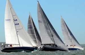 ‘Jambi’, [50015] a new Hinckley Bermuda 50 skippered by John Levinson crossed the finish line off St. David’s Lighthouse at 12:47:00 ADT to take line honors in the 40th Anniversary Marion Bermuda Race.  ‘Jambi’ had an unofficial elapsed time of 4 days 22 hours 52 minutes 11 seconds. Based on her starting time of 12:55 EDT on June 9, that is 118 hours 52 minutes and 11 Seconds photo copyright Talbot Wilson taken at  and featuring the  class