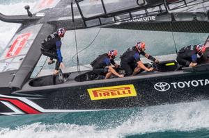 Day 2 - 35th America’s Cup photo copyright Ricardo Pinto http://www.americascup.com taken at  and featuring the  class