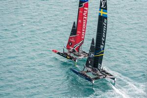 Day 2 - 35th America’s Cup photo copyright Ricardo Pinto http://www.americascup.com taken at  and featuring the  class