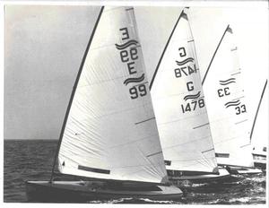 Racing at the 1977 Finn Gold Cup in Palamos photo copyright  Robert Deaves taken at  and featuring the  class