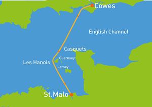 Cowes Dinard St Malo Race photo copyright RORC taken at  and featuring the  class
