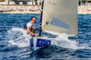 Joaquin Blanco – Finn Gold Cup photo copyright  Robert Deaves taken at  and featuring the  class