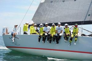 Lady Kanon took over the lead of the pack quickly - 2017 Transpac Race photo copyright  Doug Gifford / Ultimate Sailing taken at  and featuring the  class