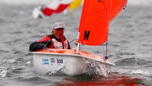 Piotr Cichocki (POL) took the lead in Hansa 303 class after six races - Para World Sailing Championships photo copyright  Kieler Woche / okPress.de taken at  and featuring the  class