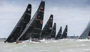 FAST40+ Start  - Day 1 - RORC IRC National Championship 2017 photo copyright Paul Wyeth taken at  and featuring the  class