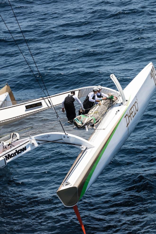 Phaedo^3 in the Transpacific © Rachel Fallon-Langdon / Team Phaedo