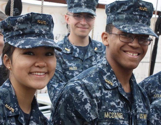 Midshipman Jordan McDaniel ©  Barby MacGowan / OHPRI