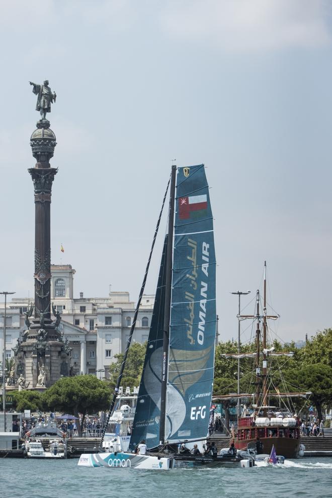 Act 4. Barcelona, Spain - Extreme Sailing Series 2017 © Lloyd Images http://lloydimagesgallery.photoshelter.com/