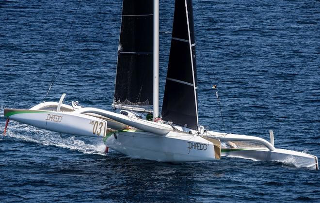 Phaedo^3 in the Transpacific © Rachel Fallon-Langdon / Team Phaedo