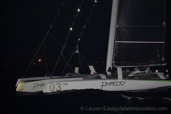 Phaedo^3 – Transpacific Race ©  Lauren Easley / leialohacreative.com