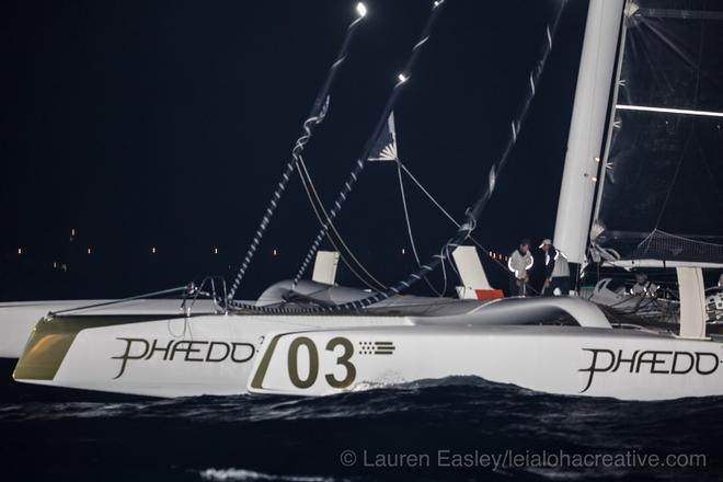 Phaedo^3 – Transpacific Race ©  Lauren Easley / leialohacreative.com