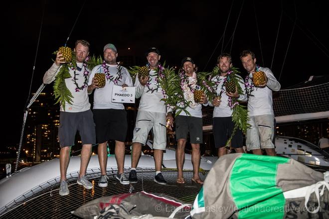 Phaedo^3 – Transpacific Race ©  Lauren Easley / leialohacreative.com