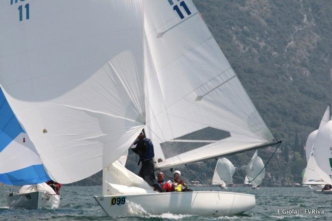 Final day – Soling European Championship ©  Elena Giolai/Fraglia Vela Riva