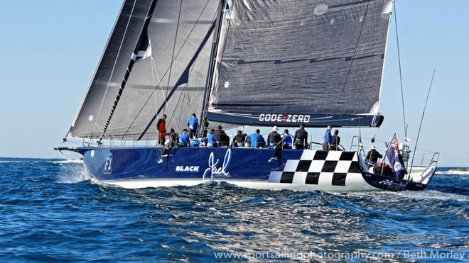 Black Jack – Winner IRC Div0 Sydney Gold Coast Race ©  Beth Morley / www.sportsailingphotography.com