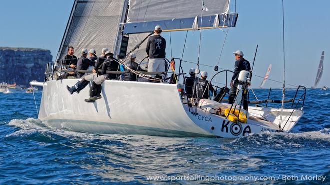 Koa – Sydney Gold Coast Race ©  Beth Morley / www.sportsailingphotography.com