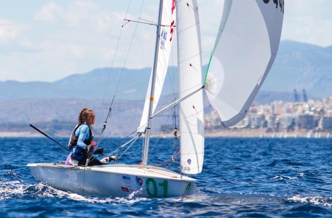 Ariadni-Papaskevi / Spanaki Myrto Papadopoulou (GRE) – 420 Open European Championships ©  Nikos Alevromytis