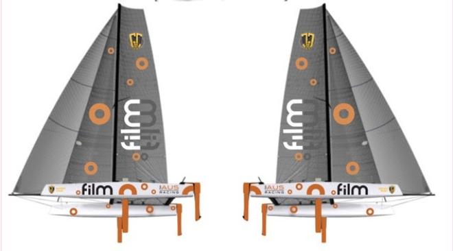 .Film Racing's new branding. She is due for launch in Palma next week – GC32 Racing Tour © GC32 Racing Tour