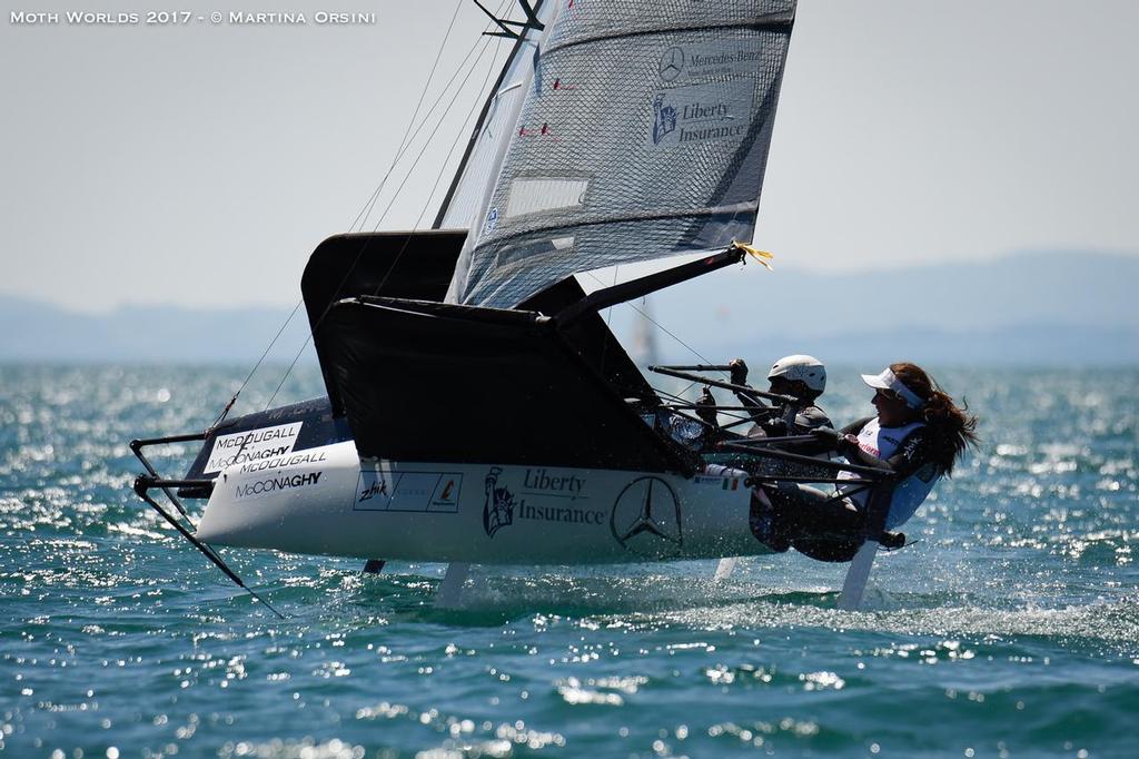  - Day 6 – McDougall + McConaghy Moth Worlds 2017 photo copyright  Martina Orsini taken at  and featuring the  class