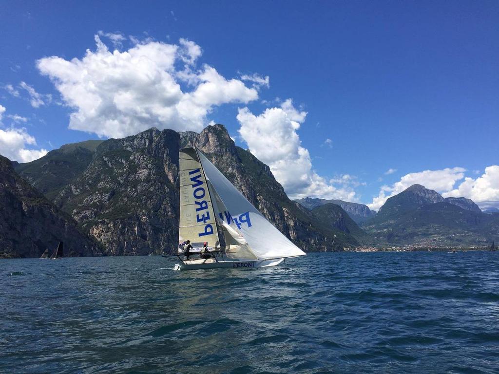  - 18ft Skiff Europeans - Cicolo Vela Arco - Lake Garda © Circolo Vela Arco