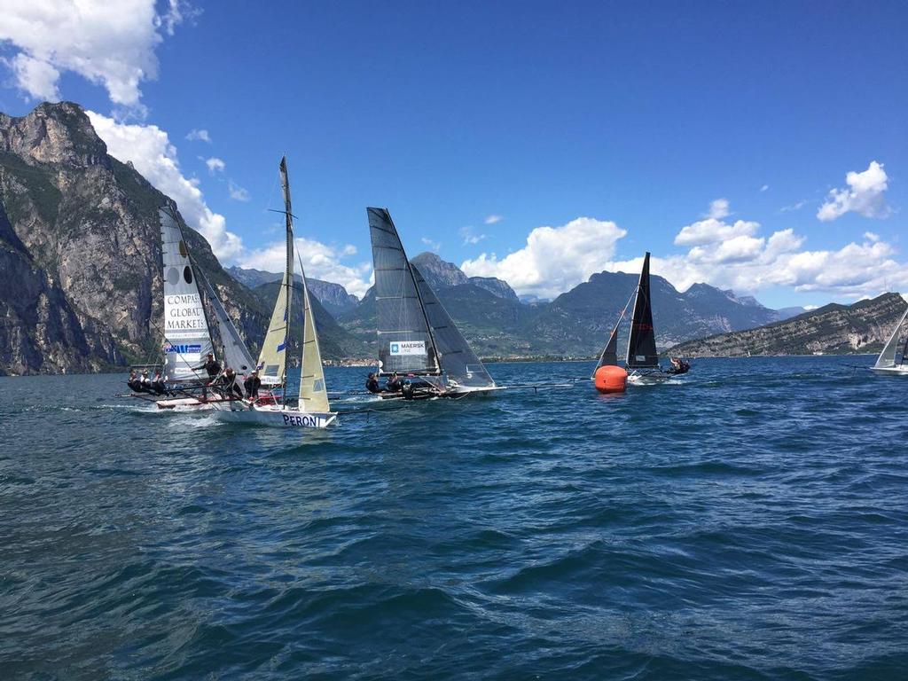  - 18ft Skiff Europeans - Cicolo Vela Arco - Lake Garda © Circolo Vela Arco