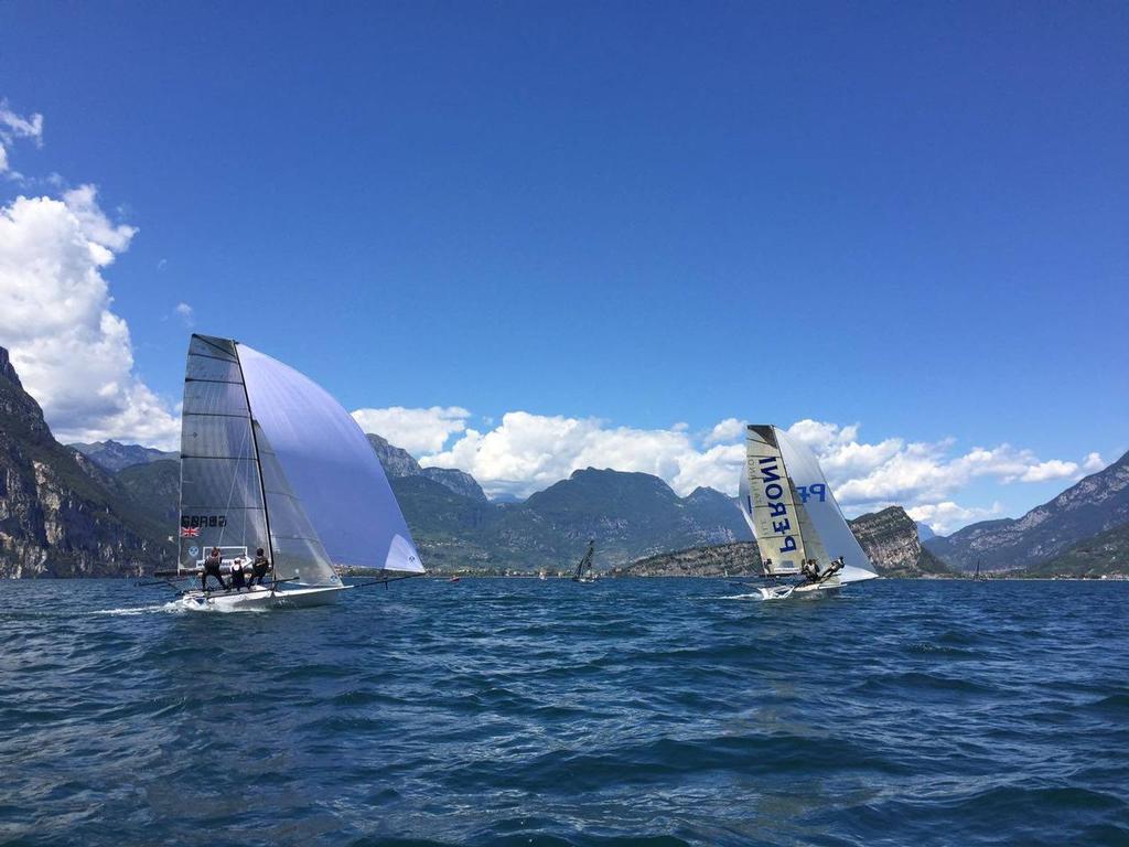  - 18ft Skiff Europeans - Cicolo Vela Arco - Lake Garda © Circolo Vela Arco