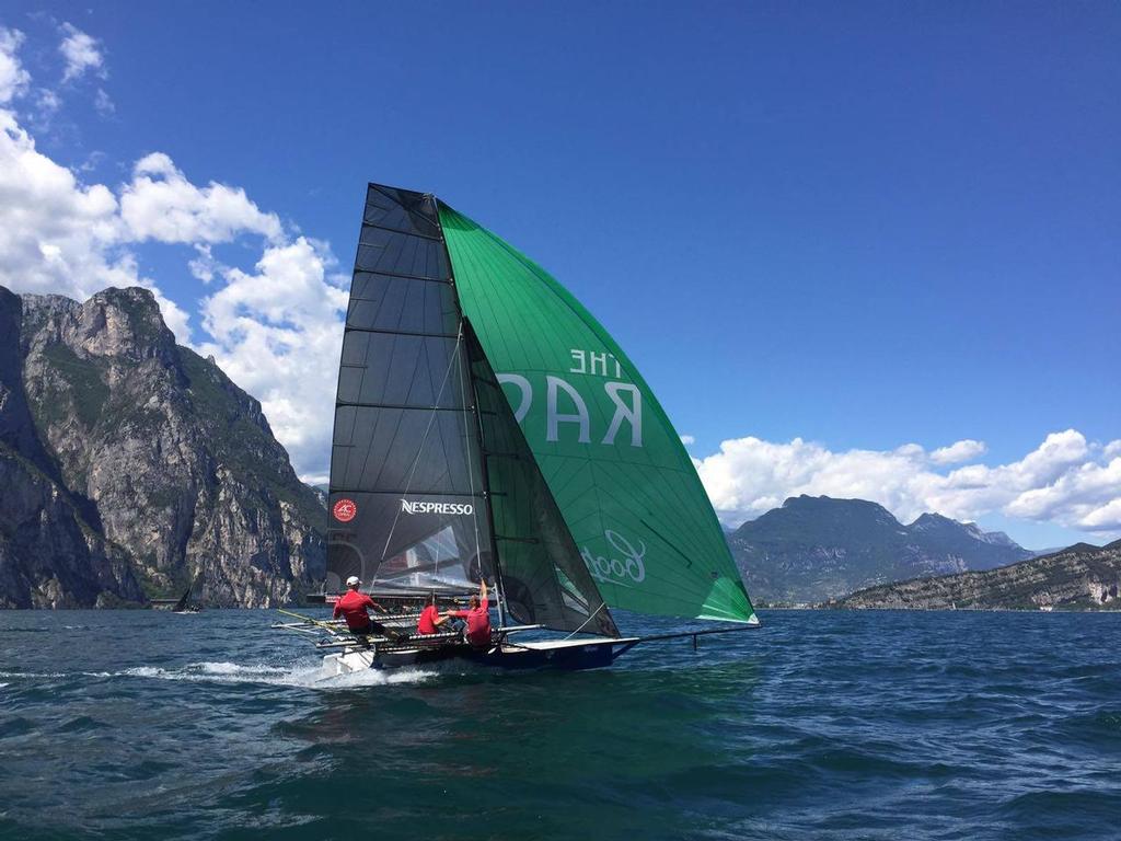  - 18ft Skiff Europeans - Cicolo Vela Arco - Lake Garda © Circolo Vela Arco