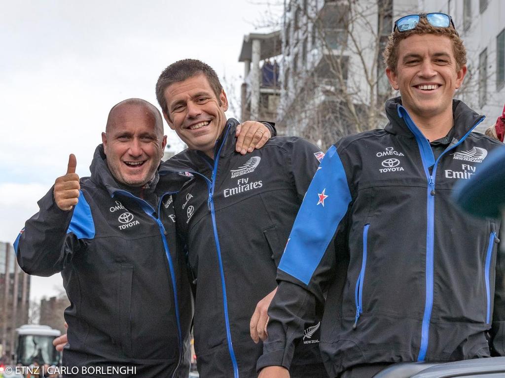 - Emirates Team New Zealand Parade in Queen Street in Auckland © ETNZ/Carlo Borlenghi