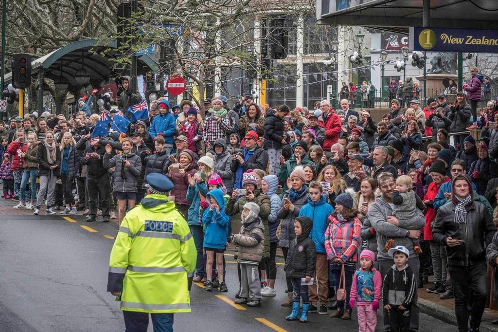  - Emirates Team New Zealand parade in Dunedin © Emirates Team New Zealand http://www.etnzblog.com