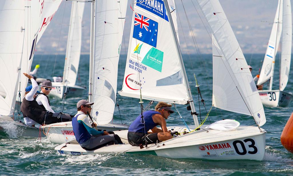 Mathew Belcher/Will Ryan (AUS) - 2017 470 World Championship photo copyright Nikos Alevromytis http://www.470.org taken at  and featuring the  class