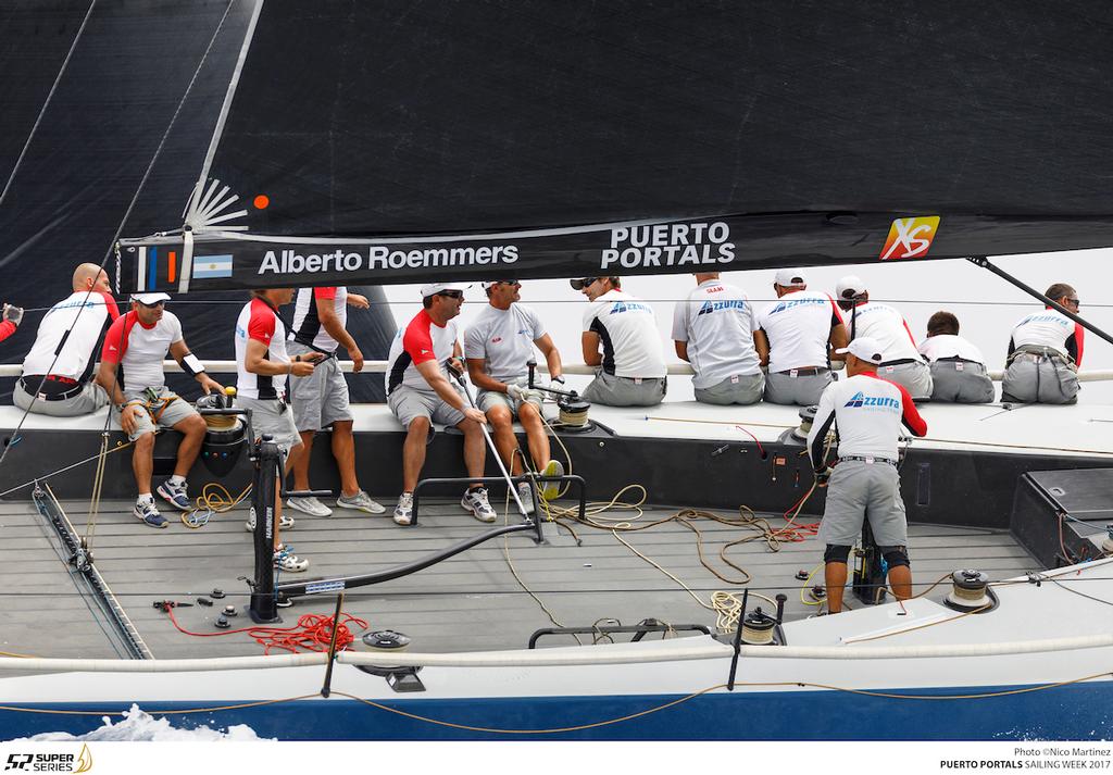 Bay of Palma - Puerto Portals 52 Super Series Sailing Week © Nico Martinez / 52 Super Series http://www.52superseries.com/