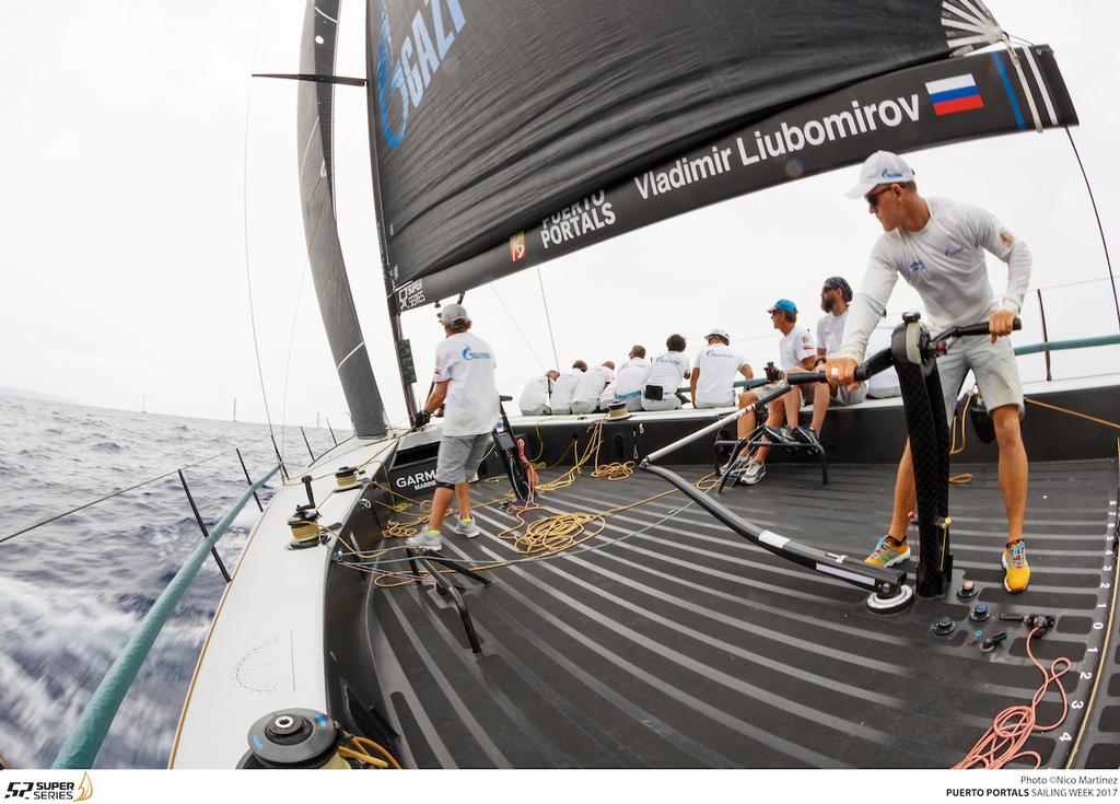 Bay of Palma - Puerto Portals 52 Super Series Sailing Week © Nico Martinez / 52 Super Series http://www.52superseries.com/