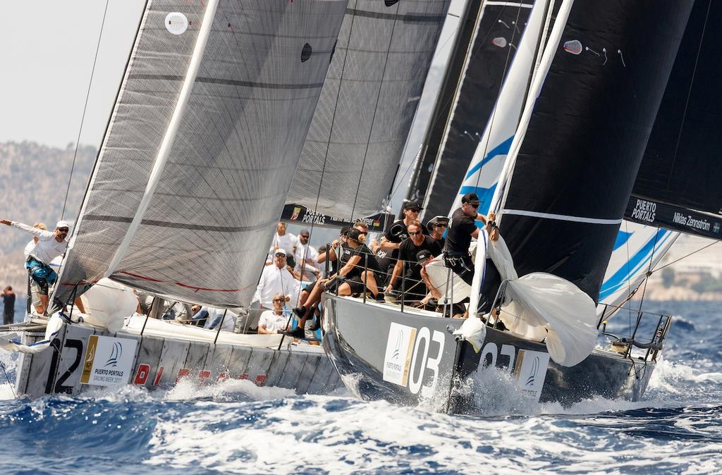 Bay of Palma - Puerto Portals 52 Super Series Sailing Week &copy; Nico Martinez http://www.nicomartinez.com