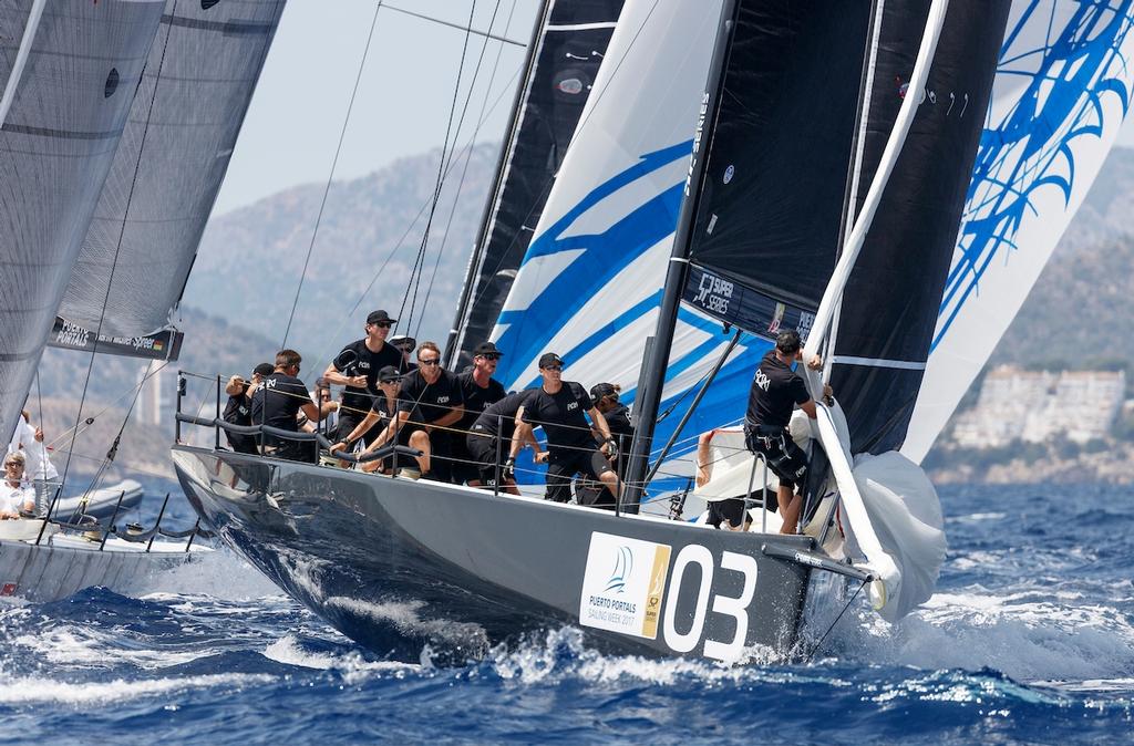 Bay of Palma - Puerto Portals 52 Super Series Sailing Week &copy; Nico Martinez http://www.nicomartinez.com