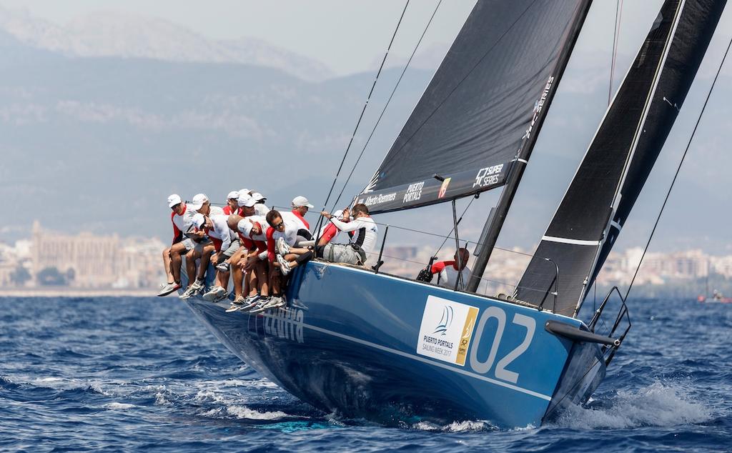 Bay of Palma - Puerto Portals 52 Super Series Sailing Week &copy; Nico Martinez http://www.nicomartinez.com