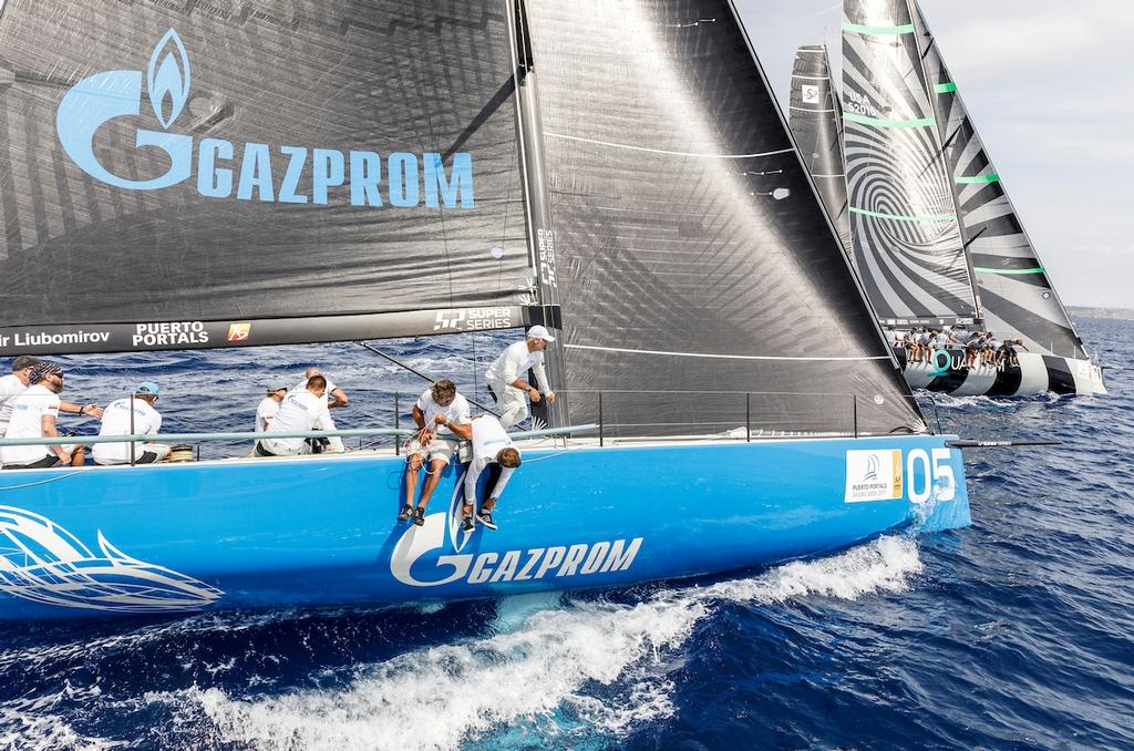 Bay of Palma - Puerto Portals 52 Super Series Sailing Week &copy; Nico Martinez http://www.nicomartinez.com