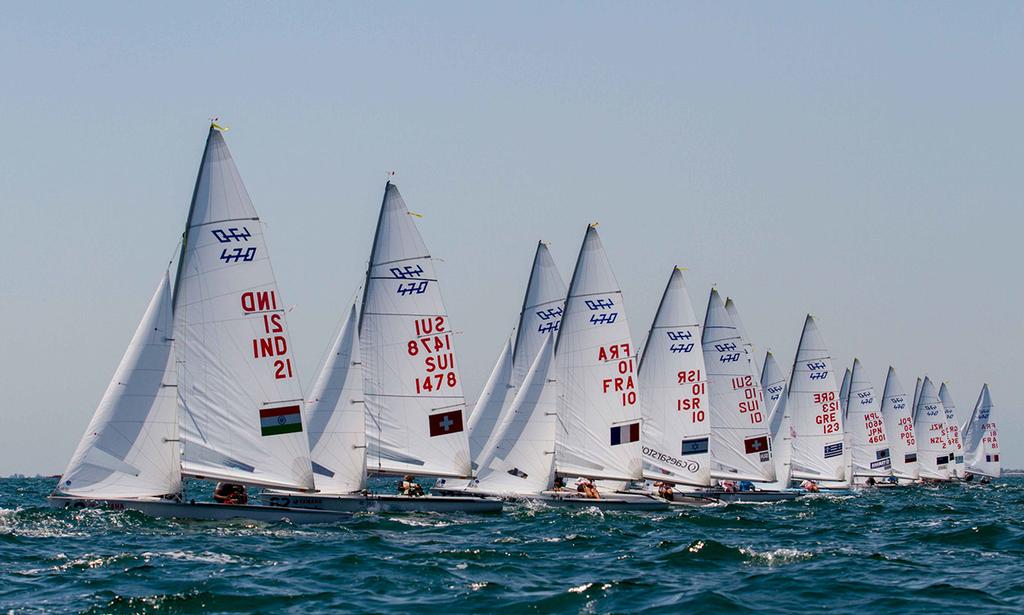 470 Men start  - 2017 470 World Championship © Nikos Alevromytis http://www.470.org